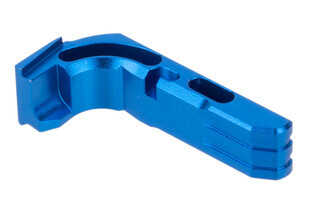 Cross Armory glock mag release comes in blue